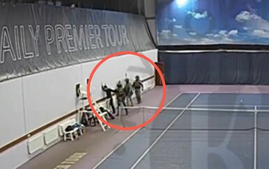 Specijalci prekinuli teniski meč