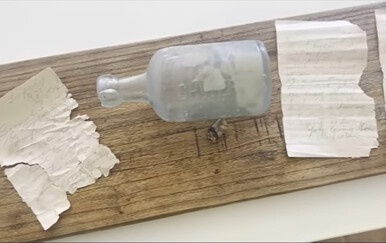 Pronađena boca i pisma u njoj