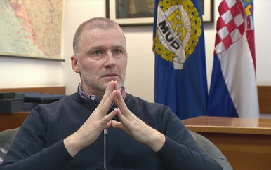 Antonio Gerovac, načelnik Uprave kriminalističke policije za Dnevnik Nove TV