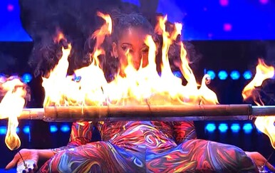 Shemika Campbell u šestoj emisiji showa Supertalent