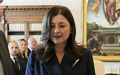 Sanja Musić Milanović u audijenciji kod pape Lava XIV.