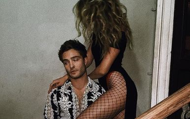 Ed Westwick i Jessica Serfaty (Foto: Instagram)