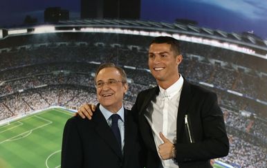 Florentino Perez i Cristiano Ronaldo (Foto: AFP)