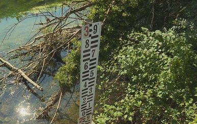 Dotok vode rijeke Vrljike još je uvijek slab (Foto: Dnevnik.hr) - 1