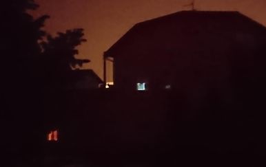 Trešnjevka bez struje (Foto: Čitatelj)