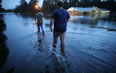 Posljedice uragana Florence (Foto: CHIP SOMODEVILLA / GETTY IMAGES NORTH AMERICA / AFP)