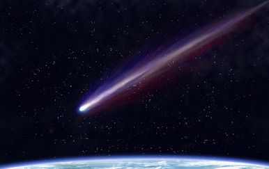 Komet, ilustracija