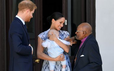 Harry, Meghan i Archie posjetili su Desmonda Tutua