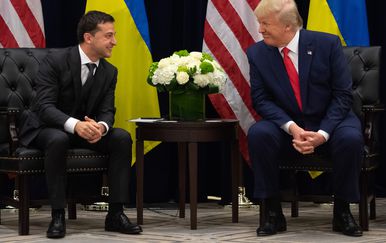 Ukrajinski predsjednik Volodimir Zelenskij i predsjednik SAD-a Donald Trump(Foto: AFP)