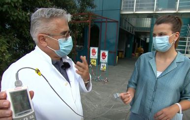 Bruno Baršić, infektolog u KB Dubrava, i Srna Bijuk