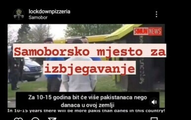 objava pizzerije na društvenim mrežama