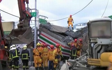 Snažan potres na Tajvanu - 2
