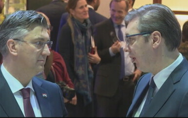 Andrej Plenković i Aleksandar Vučić