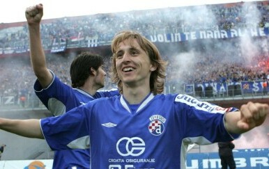 Luka Modrić u dresu Dinama