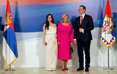 Aleksandar i Tamara Vučić, Kolinda Grabar-Kitarović