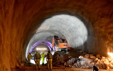 Probijanje druge cijevi tunela Učka - 2