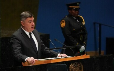Predsjednik Zoran Milanović drži govor u Općoj skupštini UN-a u New Yorku