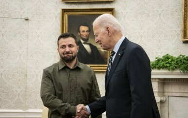 Joe Biden i Volodimir Zelenski