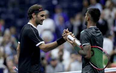 Roger Federer i Sumit Nagal