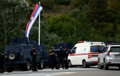 Policija u Banjskoj na Kosovu - 1
