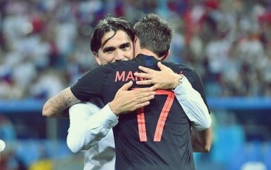 Zlatko Dalić i Mario Mandžukić