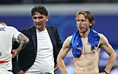 Zlatko Dalić i Luka Modrić