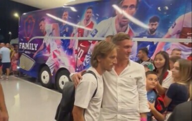 Luka Modrić s navijačima