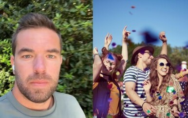 Osnivač Fyre Festivala Billy McFarland i ljudi koji se zabavljaju