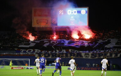 Torcida na Maksimiru