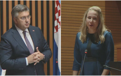 Andrej Plenković i Marija Selak Raspudić