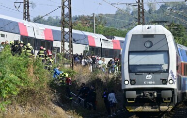 Sudar vlakova u Češkoj