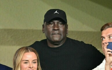 Michael Jordan na utakmici Monaca i Barcelone u Ligi prvaka