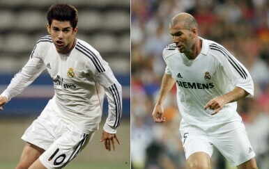 Enzo i Zinedine Zidane