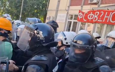 Sukob građana i policije, Novi Sad