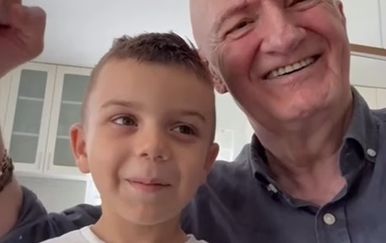 Mate Bulić i dječak Josip