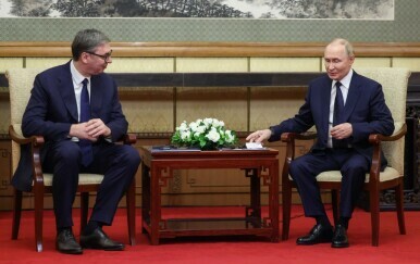 Aleksandar Vučić i Vladimir Putin