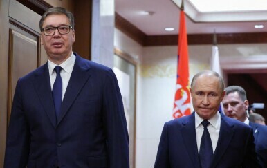 Aleksandar Vučić i Vladimir Putin