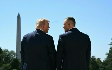 Donald Trump i Karol Nawrocki