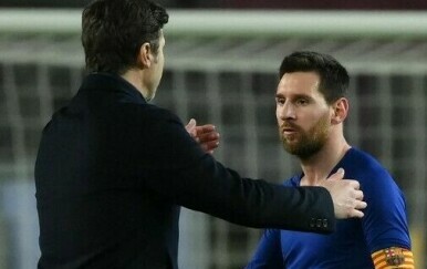 Mauricio Pochettino i Lionel Messi