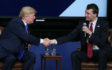 Donald Trump i Charlie Kirk
