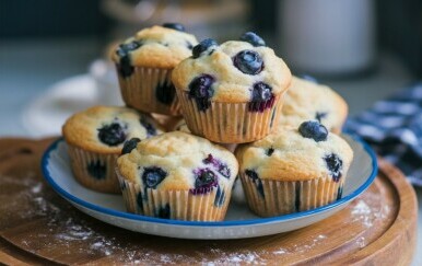 Cheesecake muffini recept