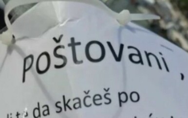 Poruka upozorenja iz Hrvatske