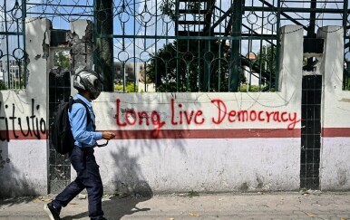 Grafit u glavnom gradu Nepala Katmanduu