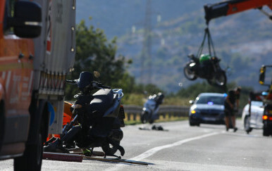 Sudar motorista kod Trogira - 2