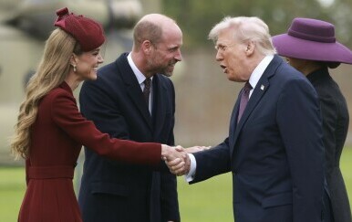 Kate Middleton, princ William, Donald Trump, Melania Trump