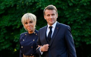 Emmanuel i Brigitte Macron