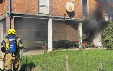 Požar u Sloboštini