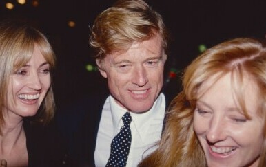 Robert Redford i Shauna Redford (desno)