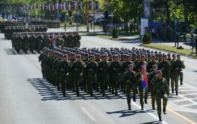 Generalna proba vojne parade u Beogradu - 1