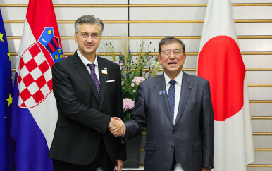 Andrej Plenković i Shigeru Ishiba